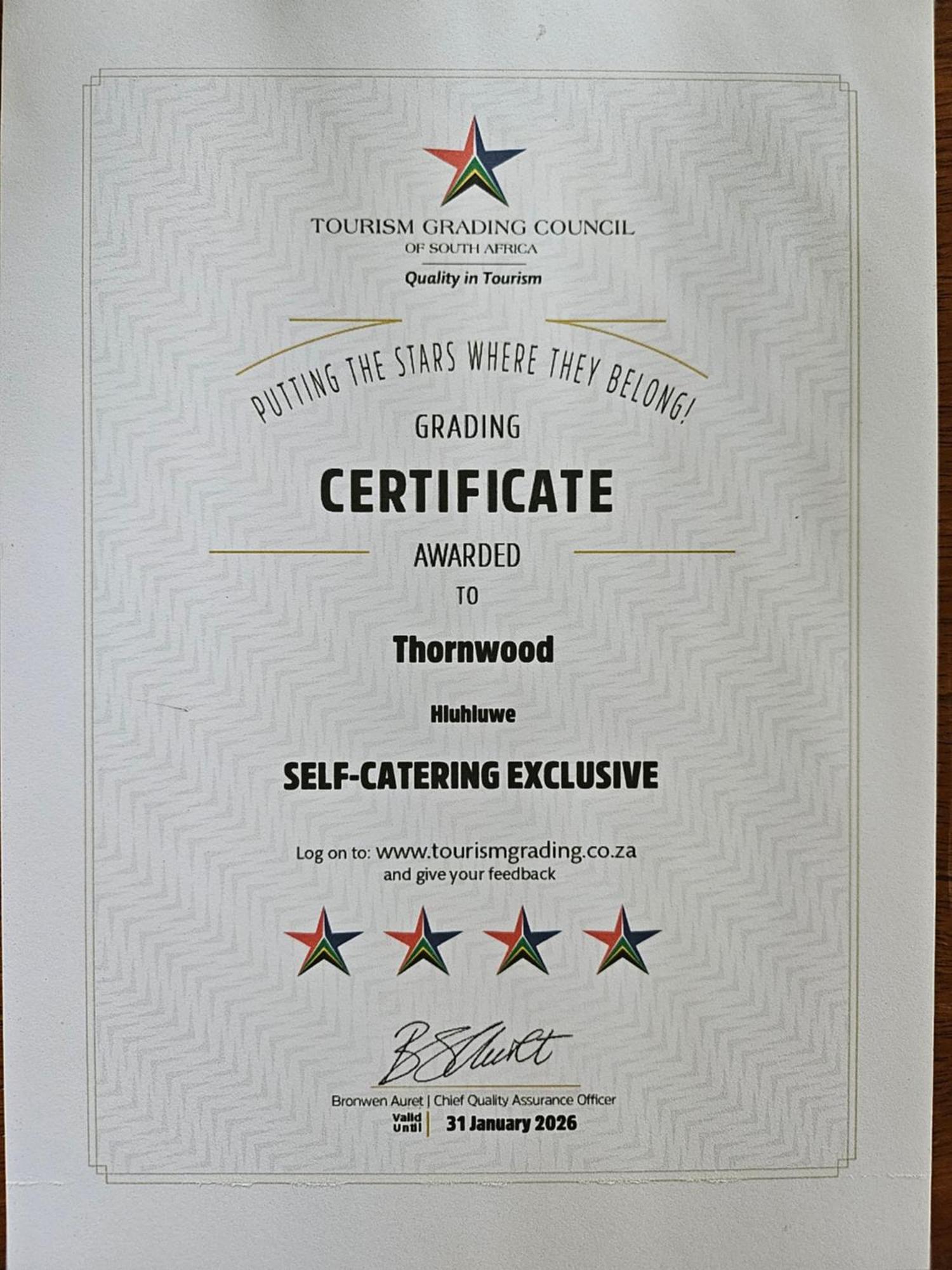 הוילה שלושלואי Thornwood מראה חיצוני תמונה
